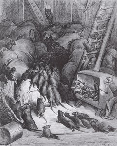 La Liga de las Ratas, 1868 de Gustave Dore